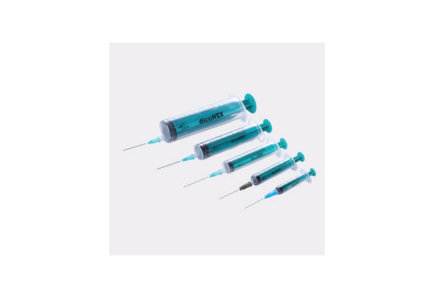 Zarys Absaugspritze 15 x Zarys dicoNEX SN Einwegspritze 10 ml Spritze mit Kanüle, (Spar-Set), abnehmbare Kanüle