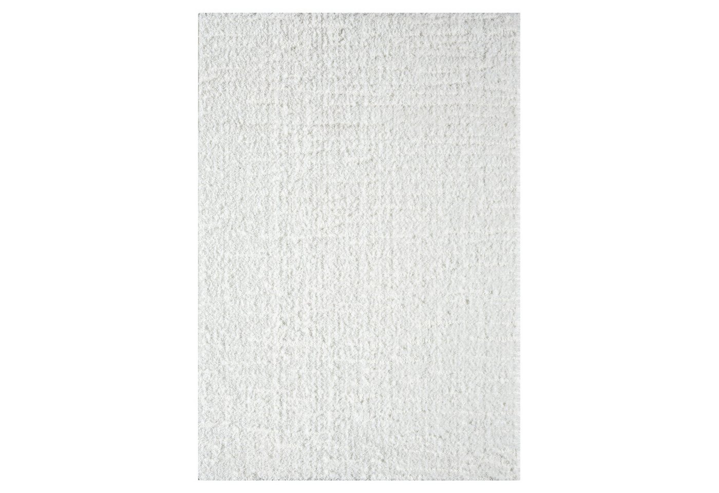 Vimoda Hochflor-Teppich Shaggy Langflor, weich & küschlich Teppich Wohnzimmer Weiß, Rechteckig, Höhe: 30 mm, 3D Motiv, Raute, luxuriöser Look für Wohnzimmer, Kinderzimmer Bild 4