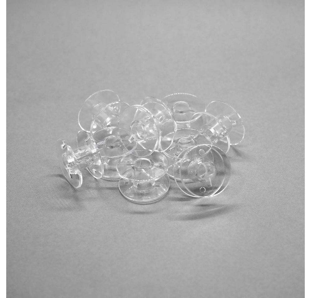 Nähwelt Flach Nähmaschinen-Spule - für CB Greifer10 St. Kunststoff/ Höhe 11, 5 mm/ universal Bild 3