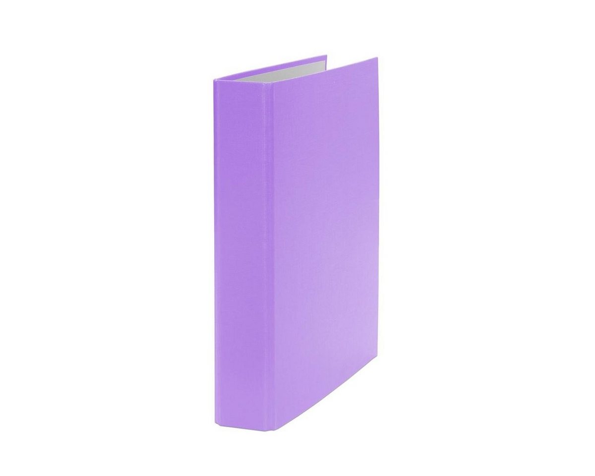 Livepac Office Aktenordner 5x Ringbuch / DIN A5 / 2-Ring Ordner / Farbe: lila