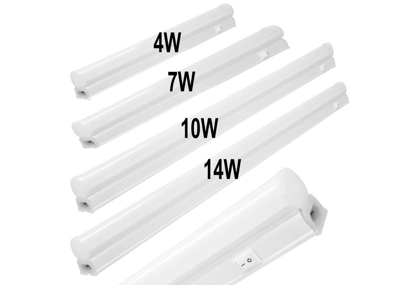 Home4Living LED Unterbauleuchte Unterbauleuchte LED 4 Watt 315mm Schrankleuchte, inkl. Leuchtmittel, erweiterbar