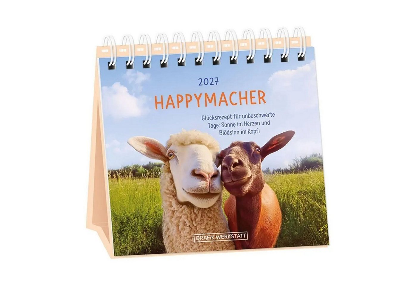 Grafik Werkstatt Tischkalender Tischkalender 2027 Happymacher Bild 4