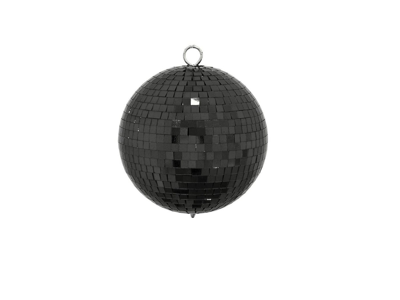 SATISFIRE Discolicht Spiegelkugel 15cm schwarz Discokugel Mirrorball Party Disko Deko Bild 2