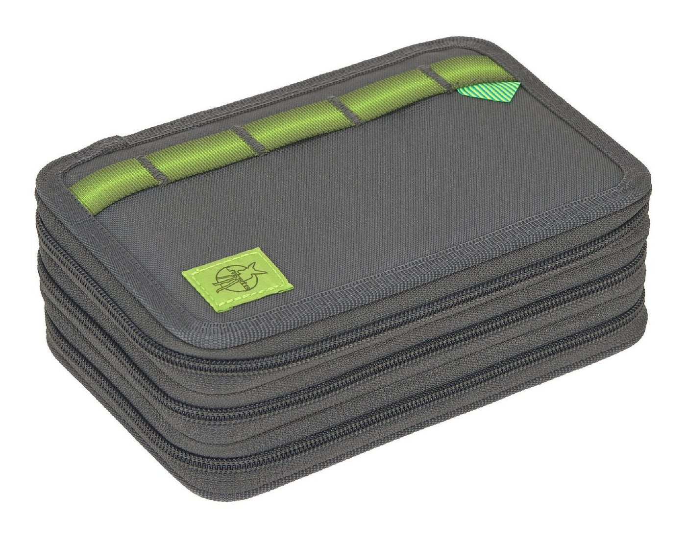LÄSSIG Federmäppchen School Triple Pencil Case Slim Bild 3