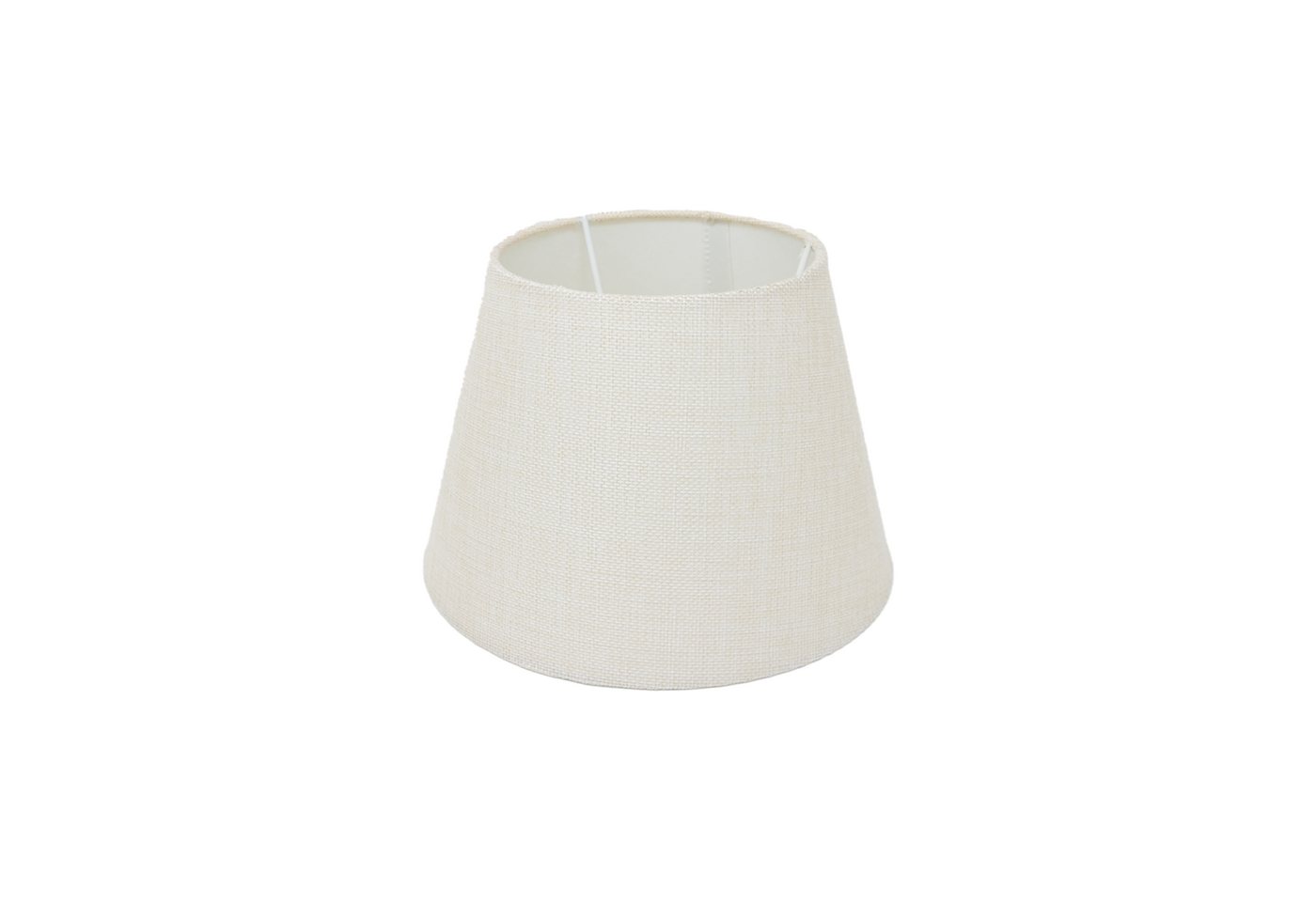 B&S Lampenschirm Lampenschirm Stofflampenschirm rund für E14/E27 Fassung H 16 x Ø 20 cm