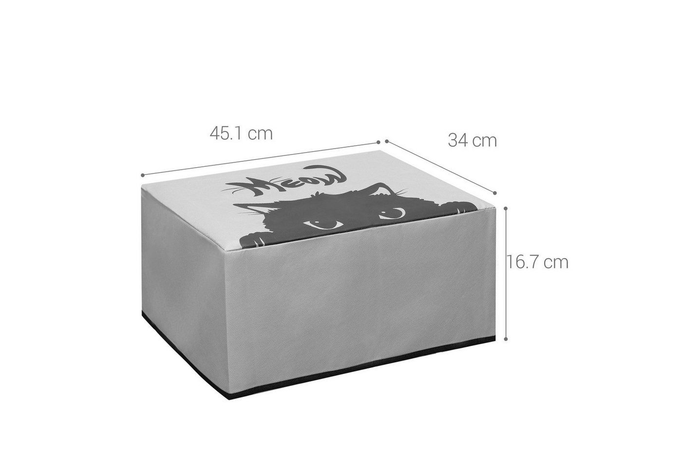 kwmobile Abdeckhaube Hülle für Canon Pixma TS5150 /5151 /MG 2555 / Pixma MG2551S, Kamera Tasche zum Umhängen Bild 4