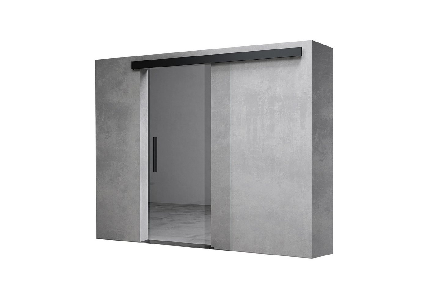 Mai & Mai Glasschiebetür Schiebetür Schwebetür H:2050mm ESG 8mm Amalfi20