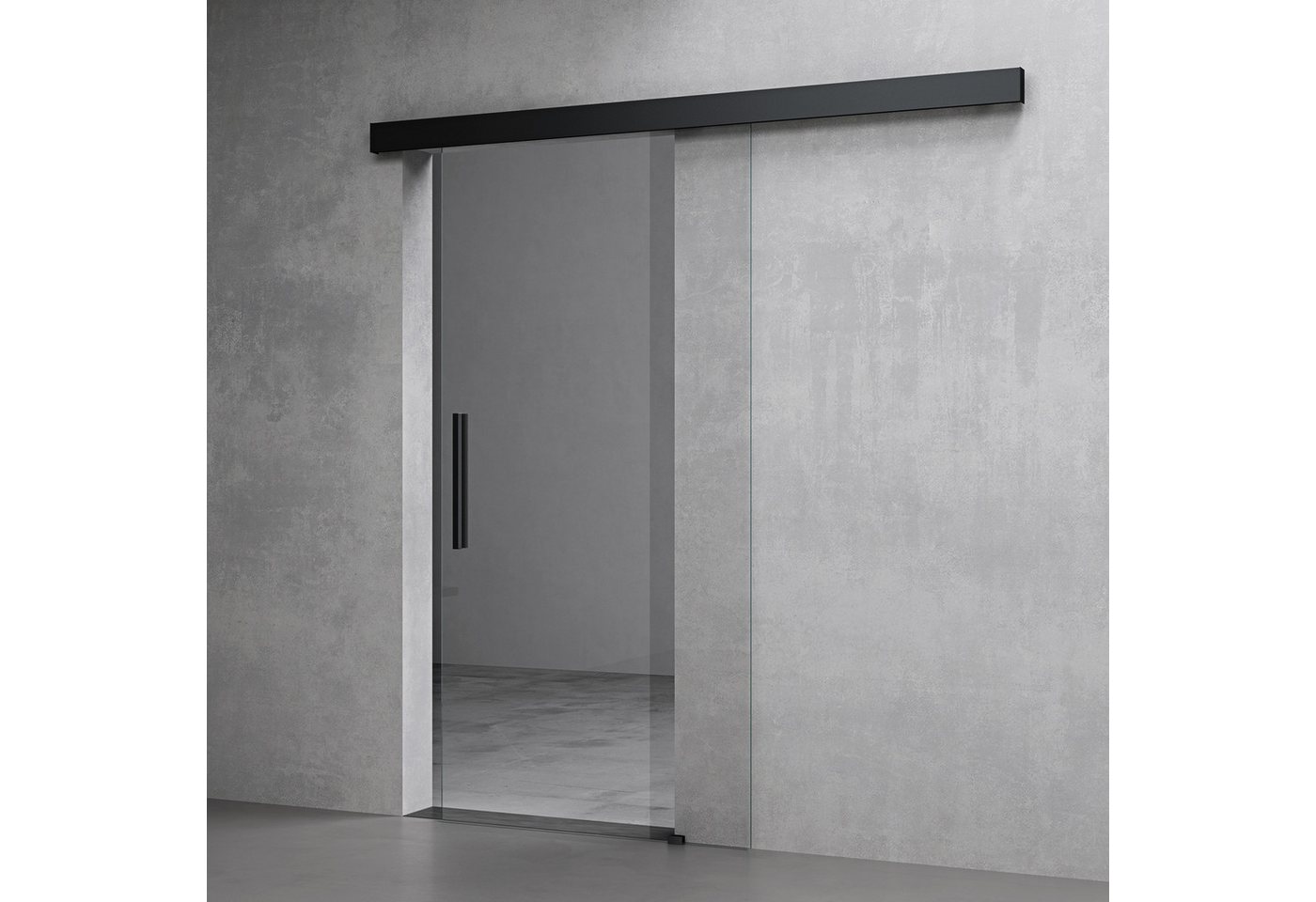 Mai & Mai Glasschiebetür Schiebetür Schwebetür H:2050mm ESG 8mm Amalfi20 Bild 4