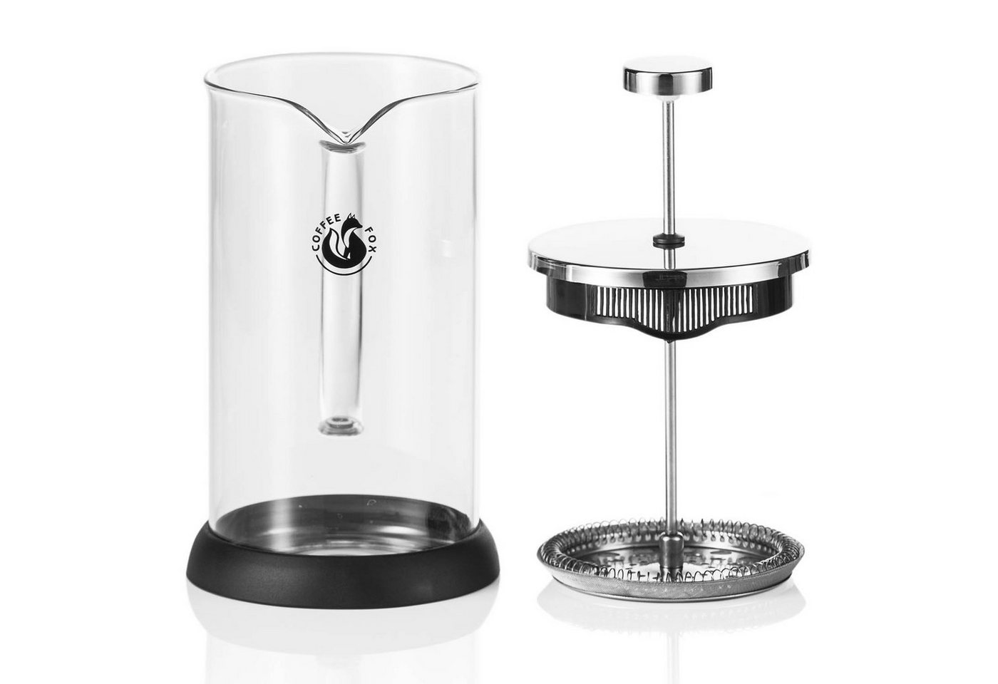 Coffee Fox French Press Kanne, Pressfilterkanne, Kaffeebereiter