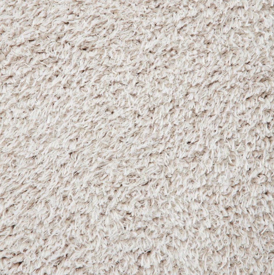 TaraCarpet Langflor-Teppich TaraCarpet Flokati Premium Langflorteppich Shaggy, rund, Höhe: 52 mm, Flokati Hochflor Langflor weich creme Wohnzimmer Schlafzimmer 120x120r Bild 3