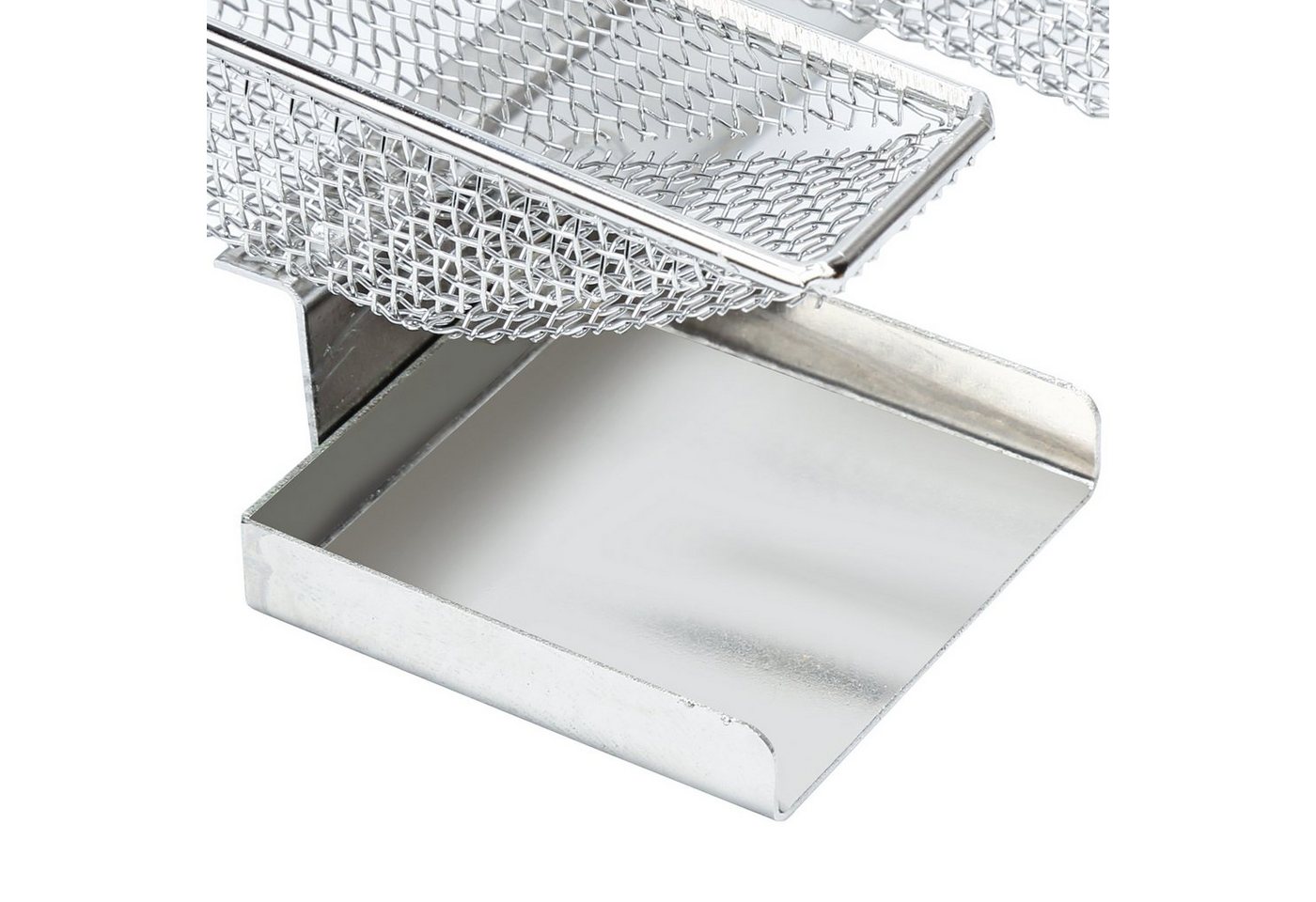 Clanmacy Räucherbox BBQ Kaltrauchgenerator Kaltraucherzeuger für Grill Kaltraucherzeuger Edelstahlmaterial/Bequemer Griff Bild 3