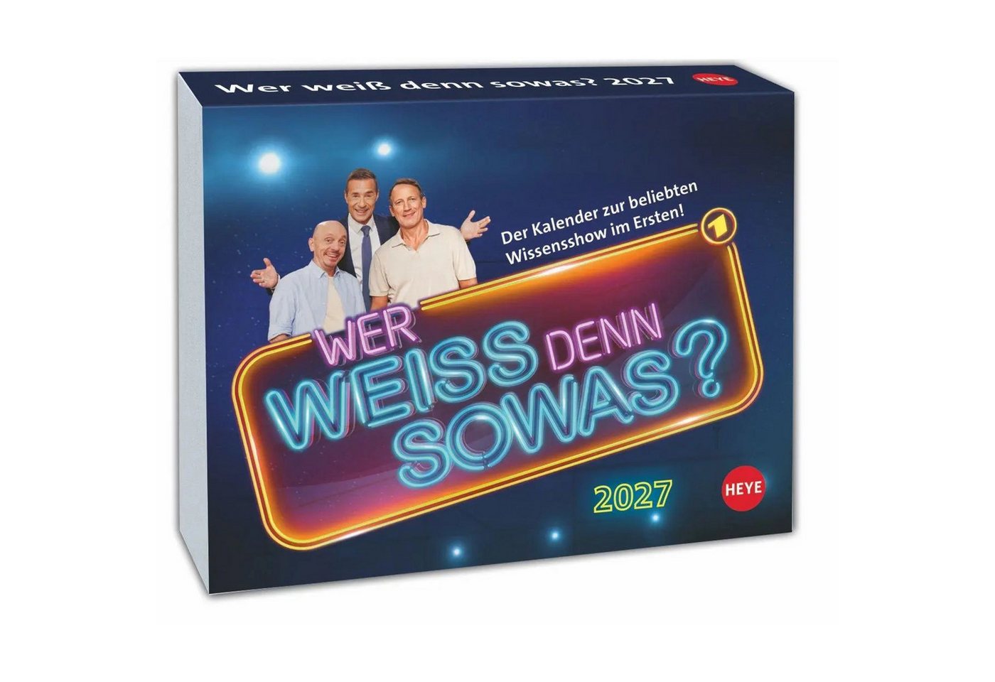 HEYE Abreißkalender Wer weiß denn sowas? Tagesabreißkalender 2027