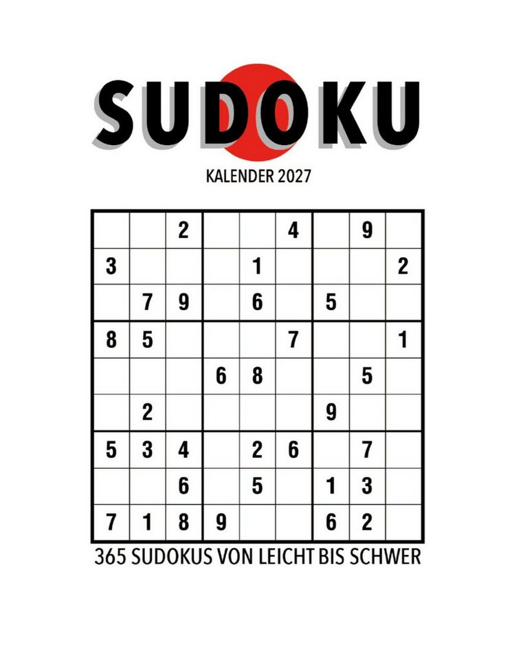 Tischkalender Sudoku Abreißkalender 2027