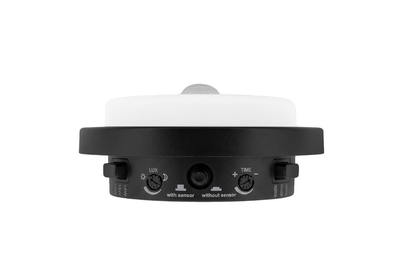 Maclean LED Außen-Wandleuchte MCE534 mit Bewegungsmelder PIR-Sensor Farbtemperatur 3000/4000/6000 K, 10 W/15 W/18 W, IP65 Bild 4