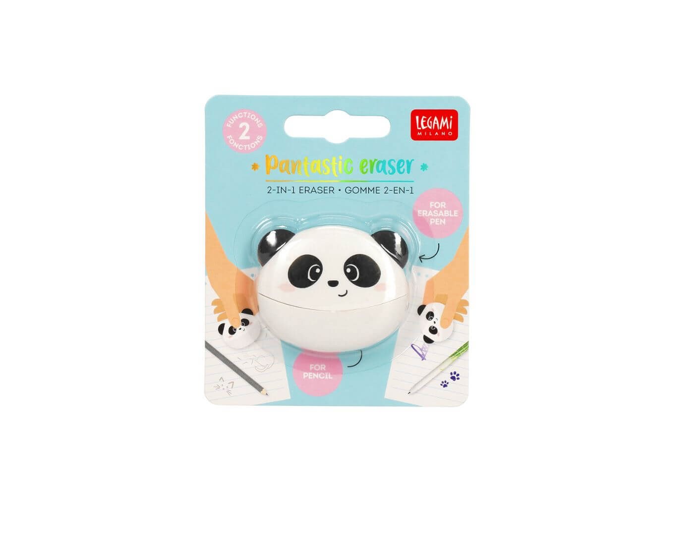 Legami Radiergummi 2-in-1-Radiergummi - Pantastic Eraser Bild 2