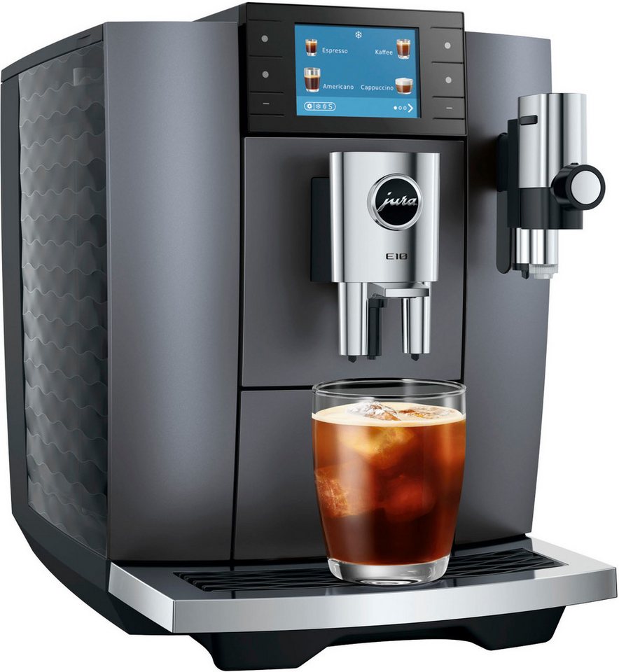JURA Kaffeevollautomat 15743 E10 (EA), Onyx Grey, 36 Spezialitäten, Light & Cold Brew & Sweet Foam Bild 2
