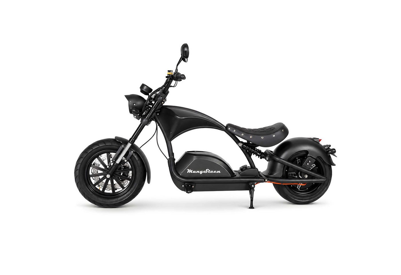 MANGOSTEEN E-Motorroller Elektro-Motorrad E-Chopper 72V 40Ah 4000W 80km/h 140km L3e-A1, 4000 W, 80 km/h