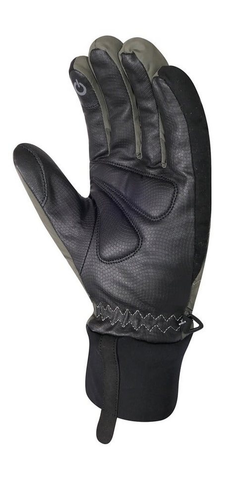 Chiba Fahrradhandschuhe City Liner (wasserdicht, winddicht) olivegrün - 1 Paar