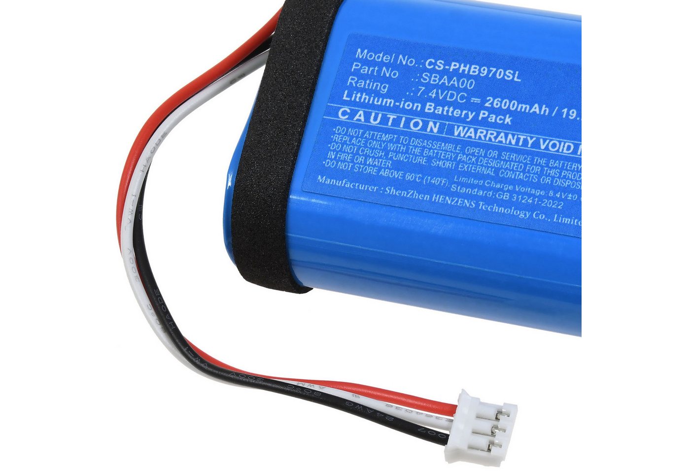 Powery Akku für Philips Fidelio B97/10 Akku 2600 mAh (7.4 V)