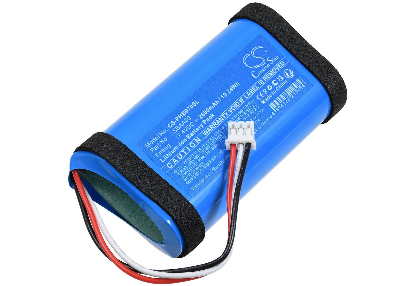 Powery Akku für Philips Fidelio B97/10 Akku 2600 mAh (7.4 V) Bild 2