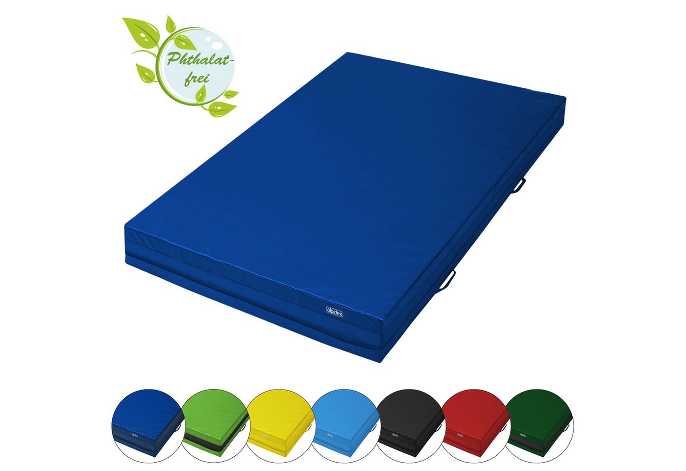 ALPIDEX Weichbodenmatte ALPIDEX Weichbodenmatte 200x100x20 cm - Anti-Rutschboden & Tragegriffe Bild 3