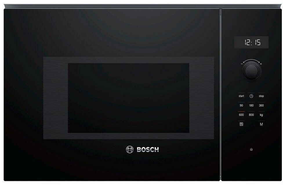 BOSCH Backofen-Set Bosch Backofen Teleskop mit Mikrowelle Einbau Sparset -Autark 20L, mit 1-fach-Teleskopauszug, Uhr, Timer, Teleskopauszug, Grill
