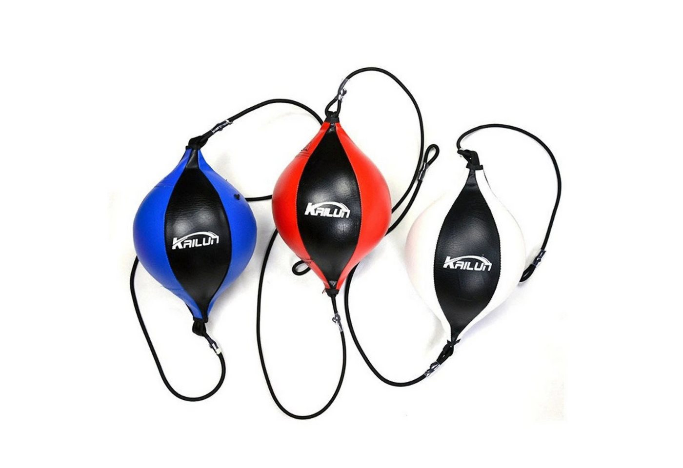 Sport-Knight® Boxbirne Boxing Speed Ball PU-Leder – Punching Ball für Reaktionstraining, Hochwertiges PU-Leder