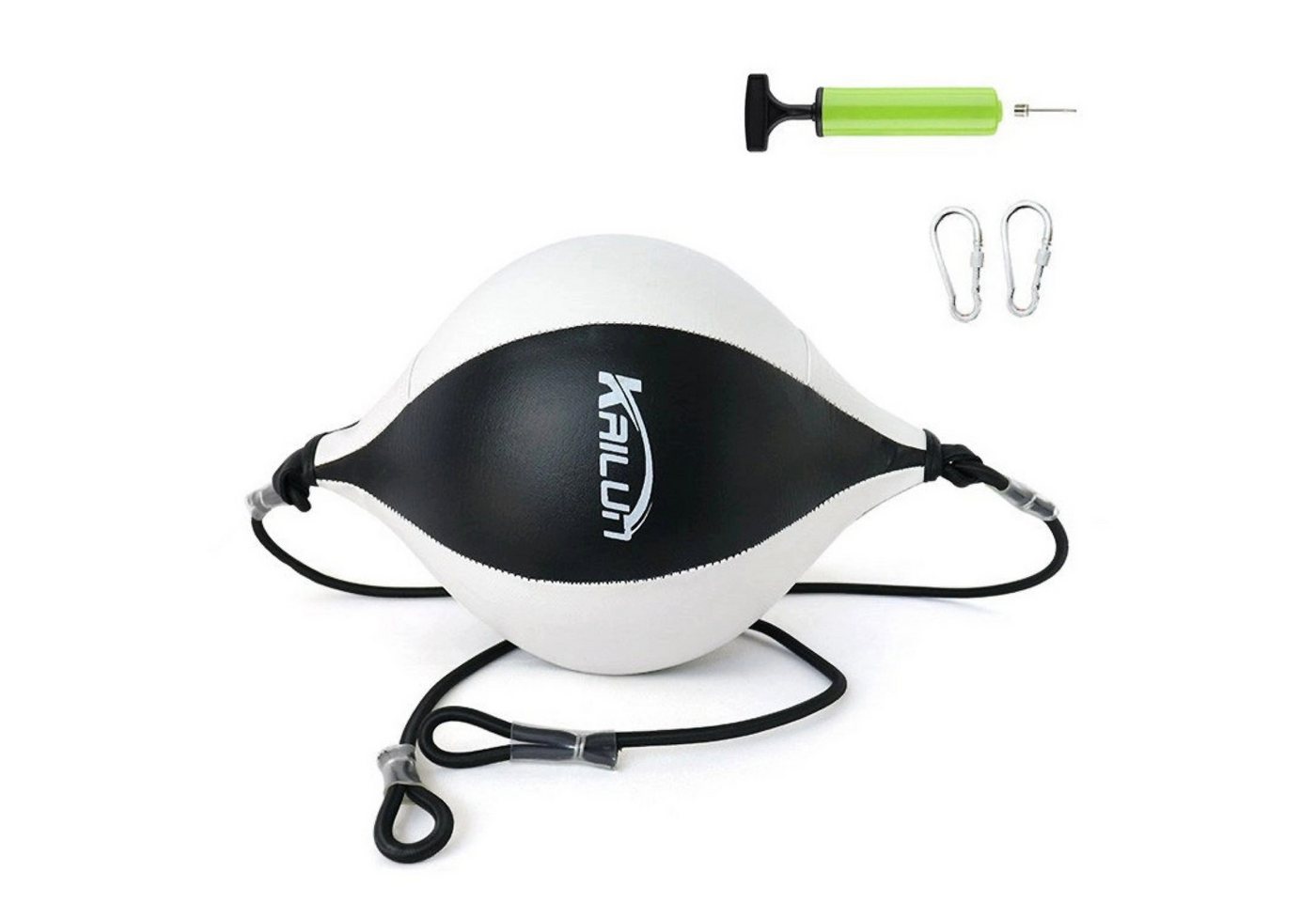 Sport-Knight® Boxbirne Boxing Speed Ball PU-Leder – Punching Ball für Reaktionstraining, Hochwertiges PU-Leder Bild 2