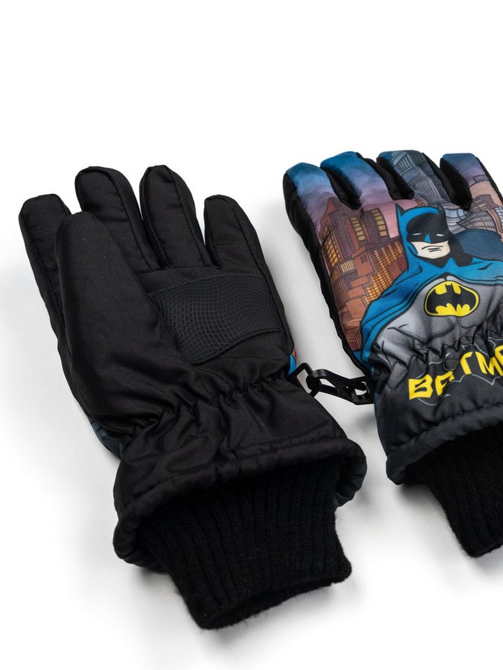 United Labels® Skihandschuhe DC Comics Batman Winter Winterhandschuhe Schneehandschuhe Handschuhe (Paar) Bild 4