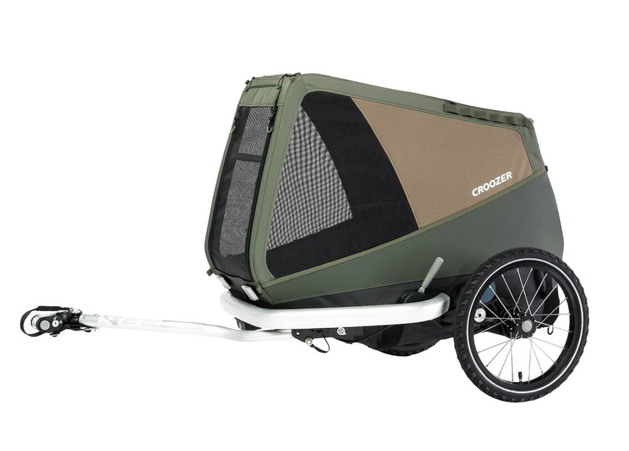 Croozer Fahrradhundeanhänger Dog Enna Go Bundle (inkl. Buggyset), Für kleine bis mittlere Hunde bis 35 kg geeignet Bild 3