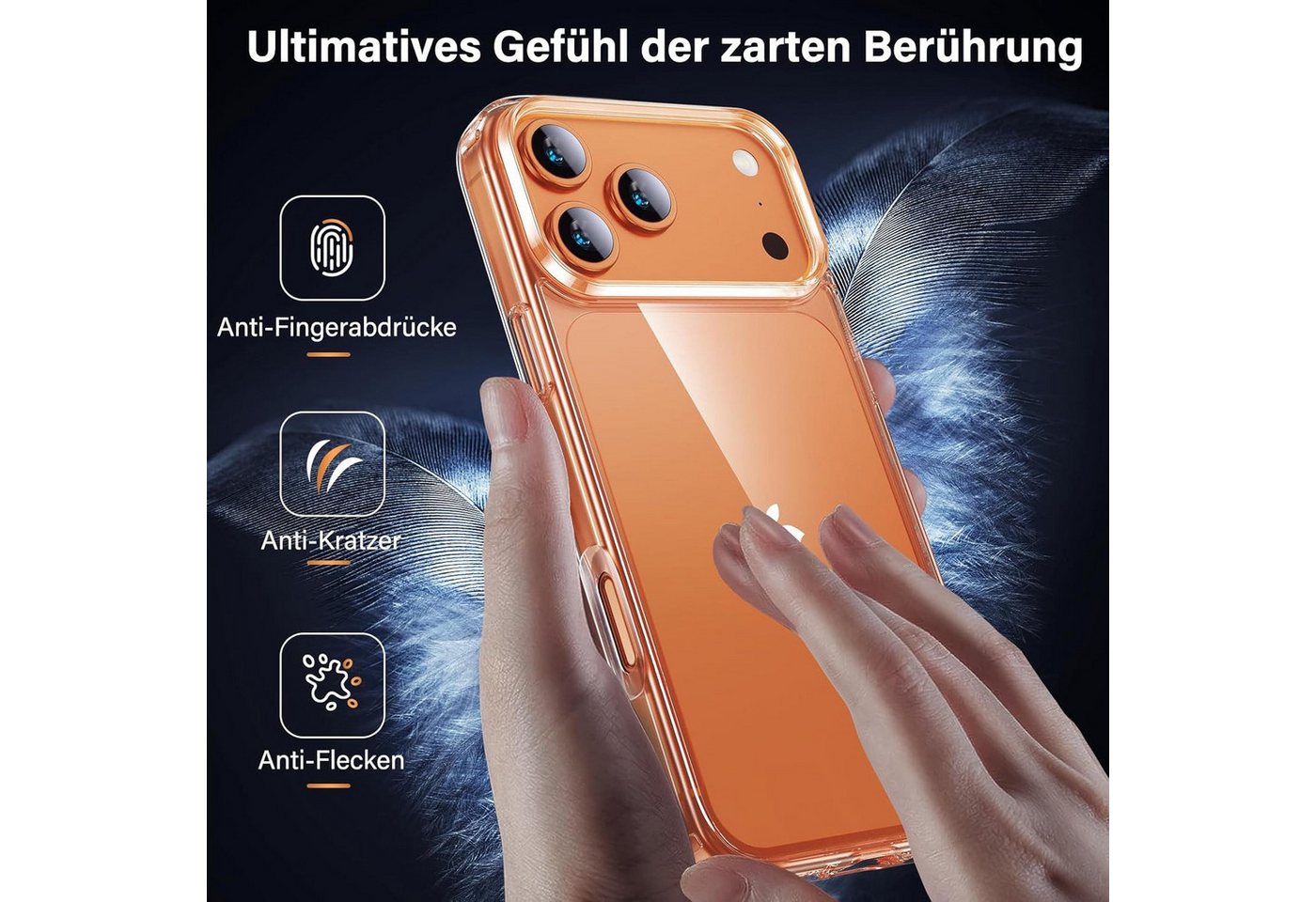 Fyrove Sichtschutzfolie 7-in-1 iPhone 17 Pro mit einem hochwertigen Komplettset bestehend, (aus 3× 9H gehärteten Displayschutzfolien, 3× Kamera-Schutzgläsern und einer transparenten TPU-Schutzhülle. Ein Kauf genügt, um Ihr Smartphone umfassend vor Kratzern, Stößen, Fingerabdrücken und täglichen Gebrauchsspuren zu schützen., iPhone 17 Pro Hülle mit Panzerglas)