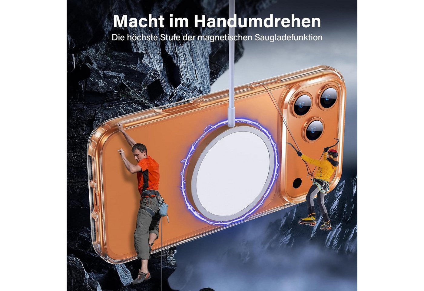 Fyrove Sichtschutzfolie 7-in-1 iPhone 17 Pro mit einem hochwertigen Komplettset bestehend, (aus 3× 9H gehärteten Displayschutzfolien, 3× Kamera-Schutzgläsern und einer transparenten TPU-Schutzhülle. Ein Kauf genügt, um Ihr Smartphone umfassend vor Kratzern, Stößen, Fingerabdrücken und täglichen Gebrauchsspuren zu schützen., iPhone 17 Pro Hülle mit Panzerglas) Bild 3