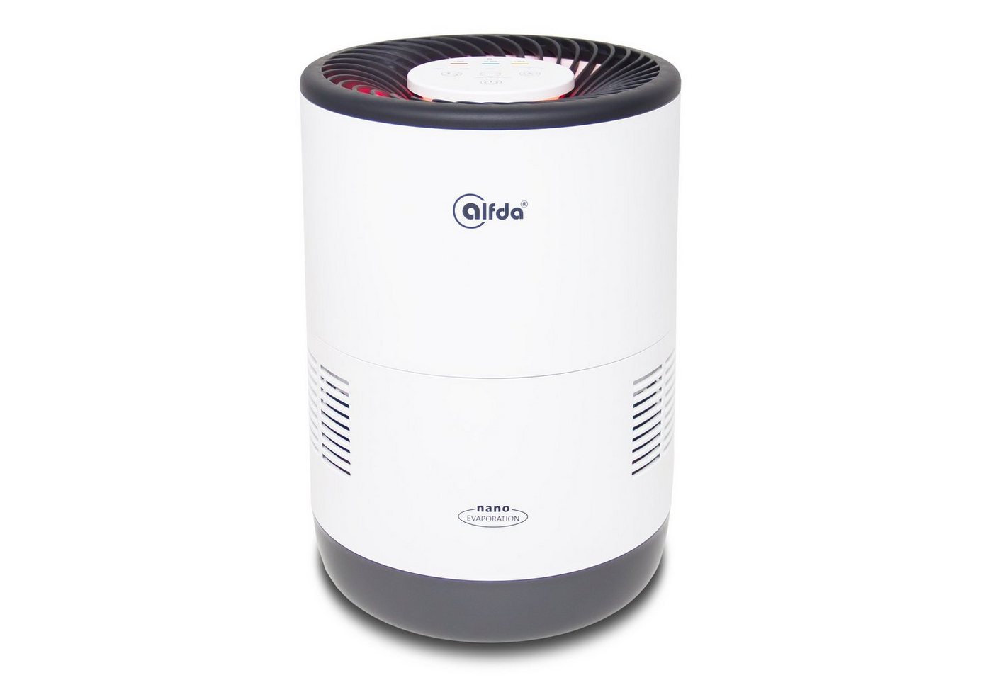 alfda Luftbefeuchter ALB300, 2,80 l Wassertank, Hygienische Kaltverdunstung (99% weniger Bakterien) Bild 3