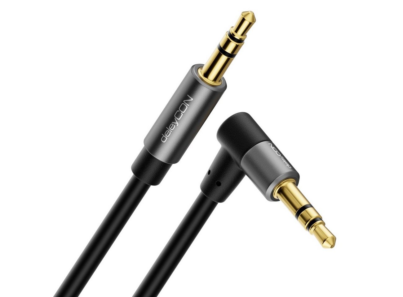 deleyCON deleyCON 5m Klinke Audio Stereo AUX Kabel 3,5mm Klinkenkabel Audio-Kabel Bild 3