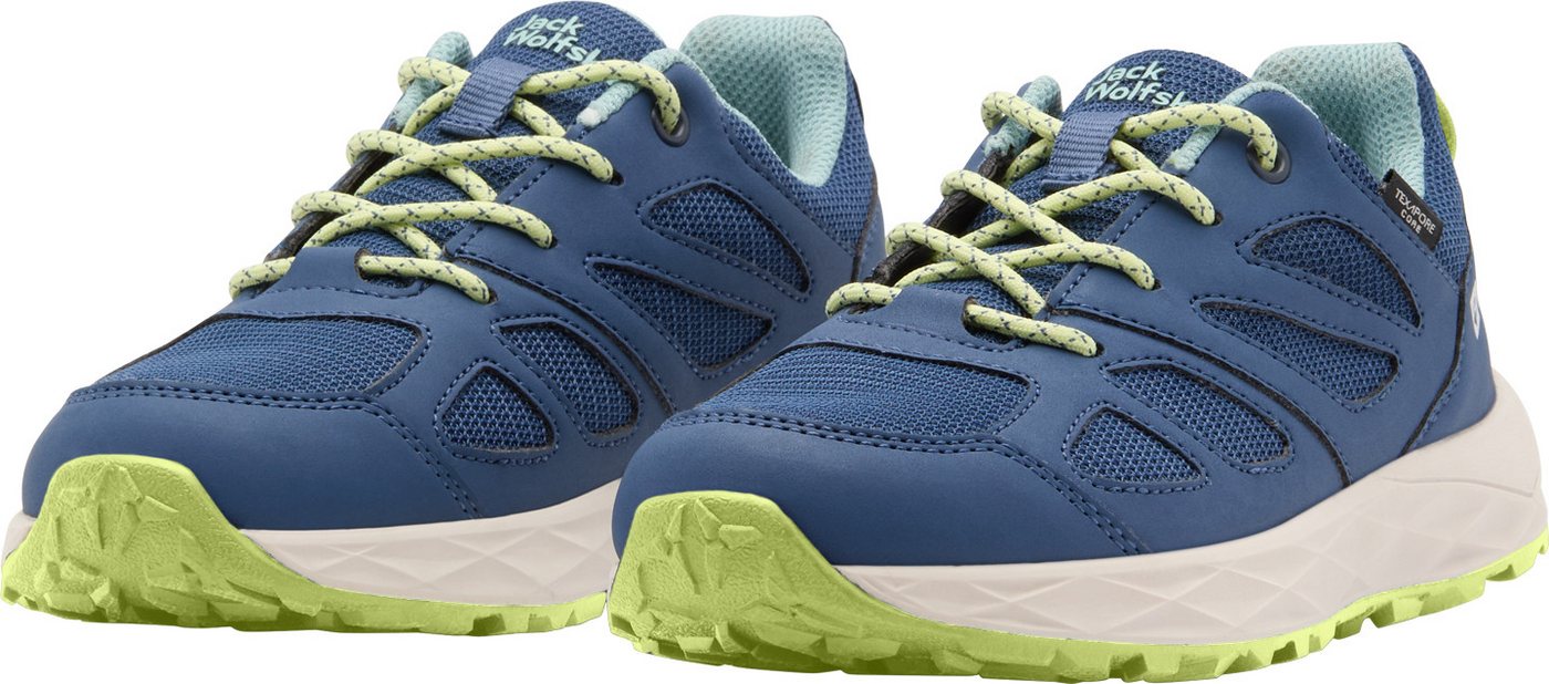 Jack Wolfskin WOODLAND 2 TEXAPORE LOW K Wanderschuh (für Kinder & Jugendliche) wasserdicht, Trekkingschuh Bild 3