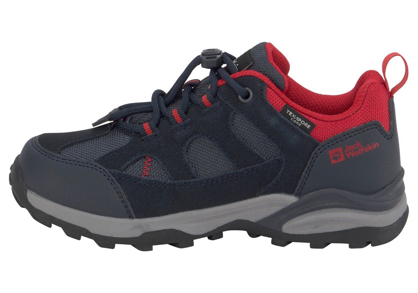 Jack Wolfskin TRAIL HIKER TEXAPORE LOW K Wanderschuh (für Kinder & Jugendliche) wasserdicht, Trekkingschuh Bild 5