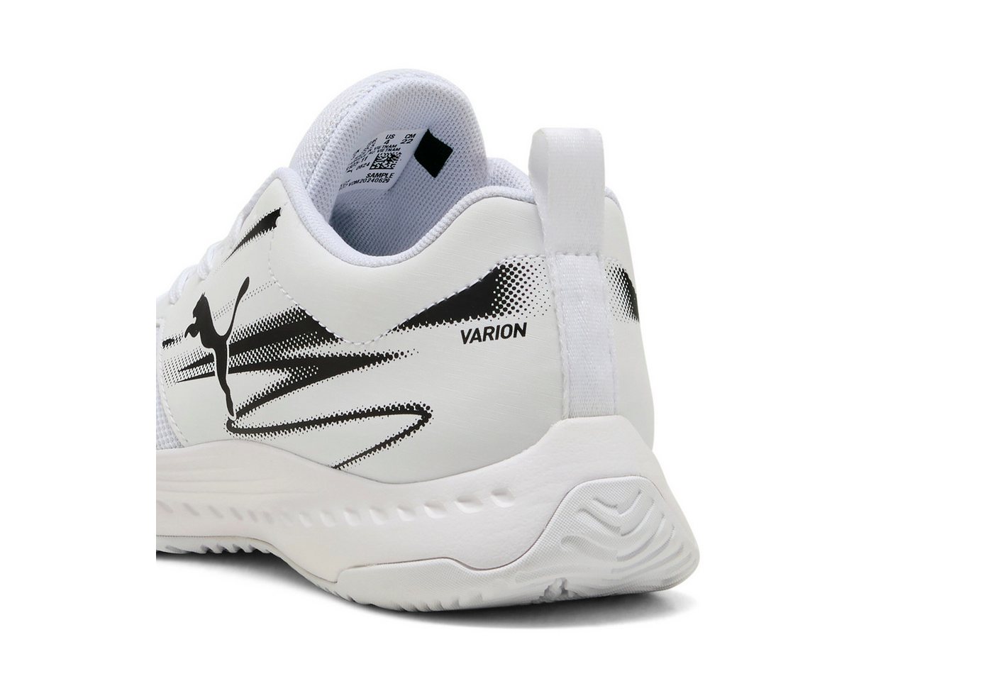 PUMA VARION II JR Hallenschuh (für Kinder & Jugendliche) mit rutschhemmender, non marking Gummilaufsohle Bild 2