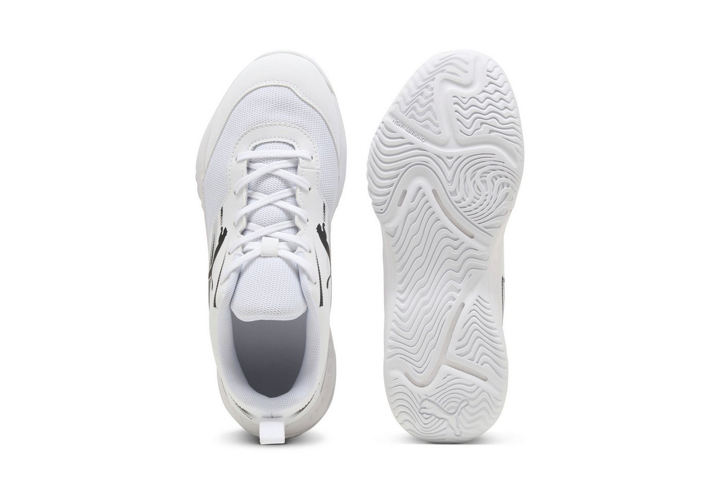 PUMA VARION II JR Hallenschuh (für Kinder & Jugendliche) mit rutschhemmender, non marking Gummilaufsohle Bild 3