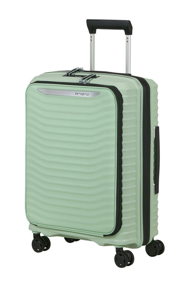 Samsonite Hartschalen-Trolley UPSCAPE 55 mit Frontfach, 4 Rollen, Unisex Koffer mit Volumenerweiterung, mit Tragegriff oben und seitlich