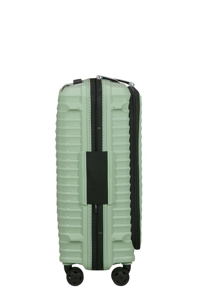 Samsonite Hartschalen-Trolley UPSCAPE 55 mit Frontfach, 4 Rollen, Unisex Koffer mit Volumenerweiterung, mit Tragegriff oben und seitlich Bild 3