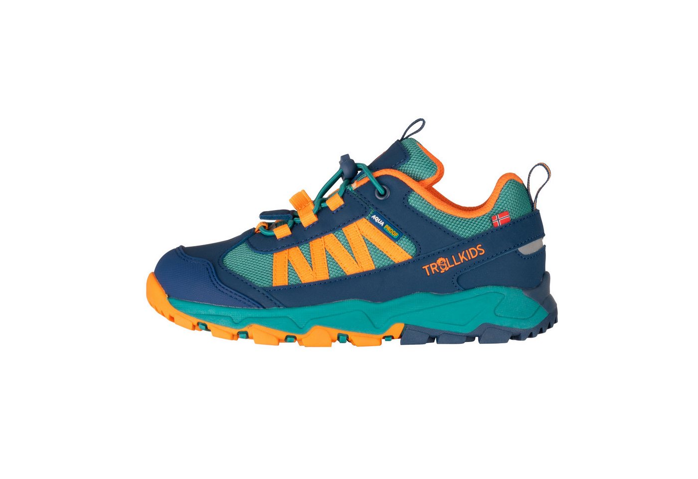 TROLLKIDS Kids Tronfjell Hiker Low Outdoorschuh (für Kinder & Jugendliche) wasserdicht