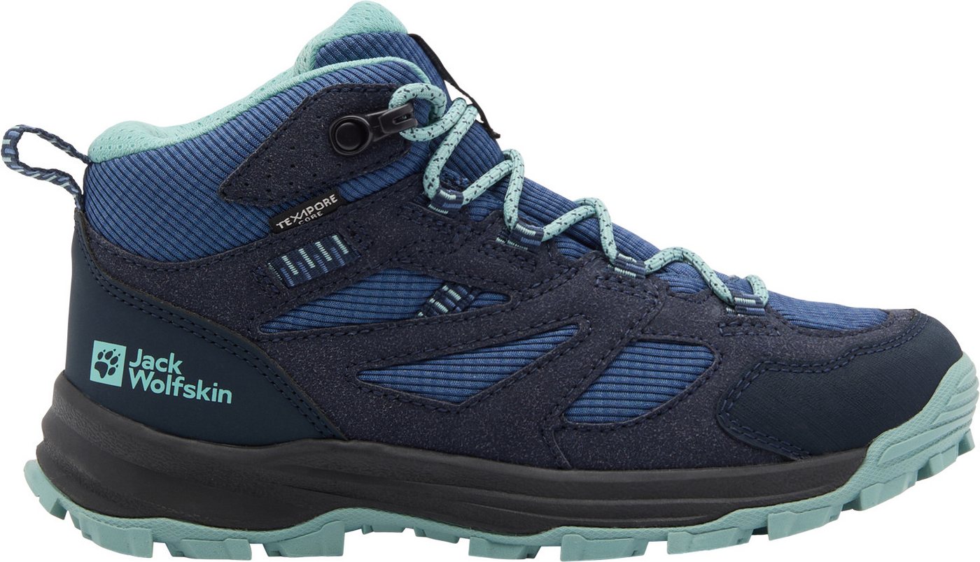 Jack Wolfskin VOJO TOUR TEXAPORE MID K Wanderschuh (für Kinder & Jugendliche) wasserdicht, Trekkingschuh Bild 3
