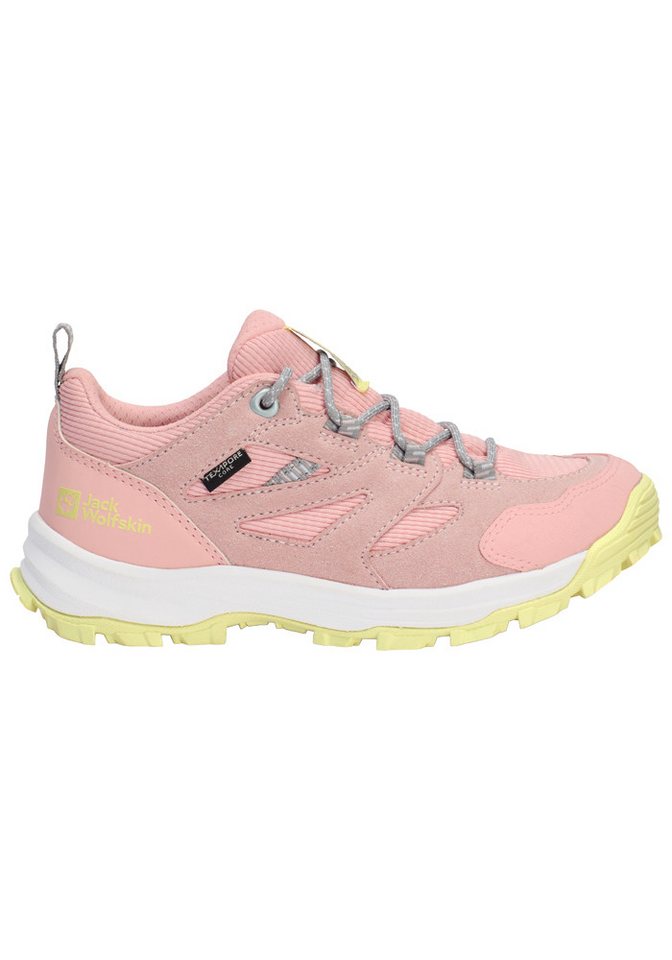 Jack Wolfskin VOJO TOUR TEXAPORE LOW K Wanderschuh (für Kinder & Jugendliche) wasserdicht, Trekkingschuh