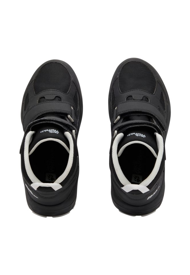 Jack Wolfskin WOODLAND 2 TEXAPORE MID VC K Wanderschuh (für Kinder & Jugendliche) wasserdicht, Trekkingschuh