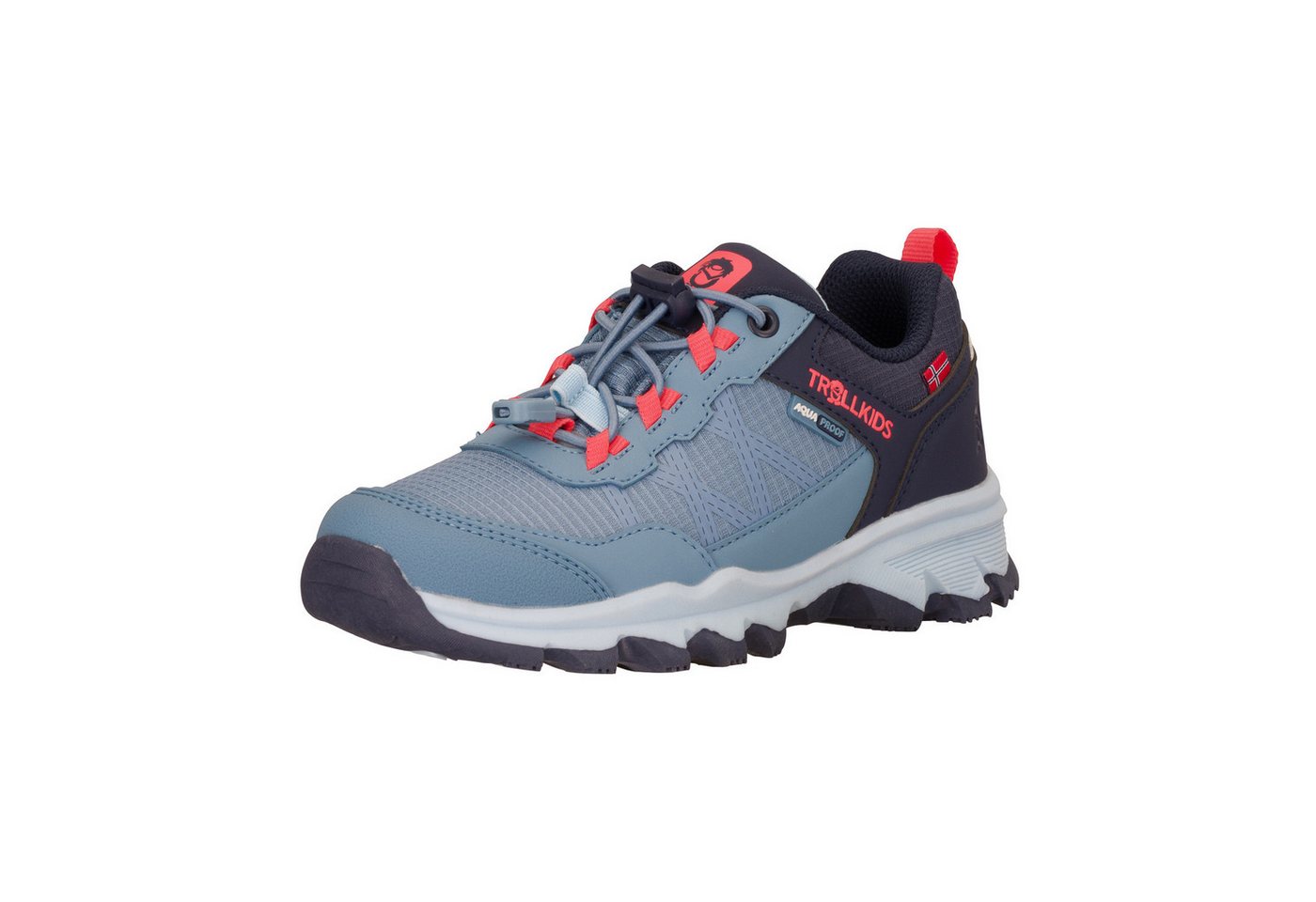 TROLLKIDS Kids Trolltunga Hiker Low XT Outdoorschuh (für Kinder & Jugendliche) wasserdicht