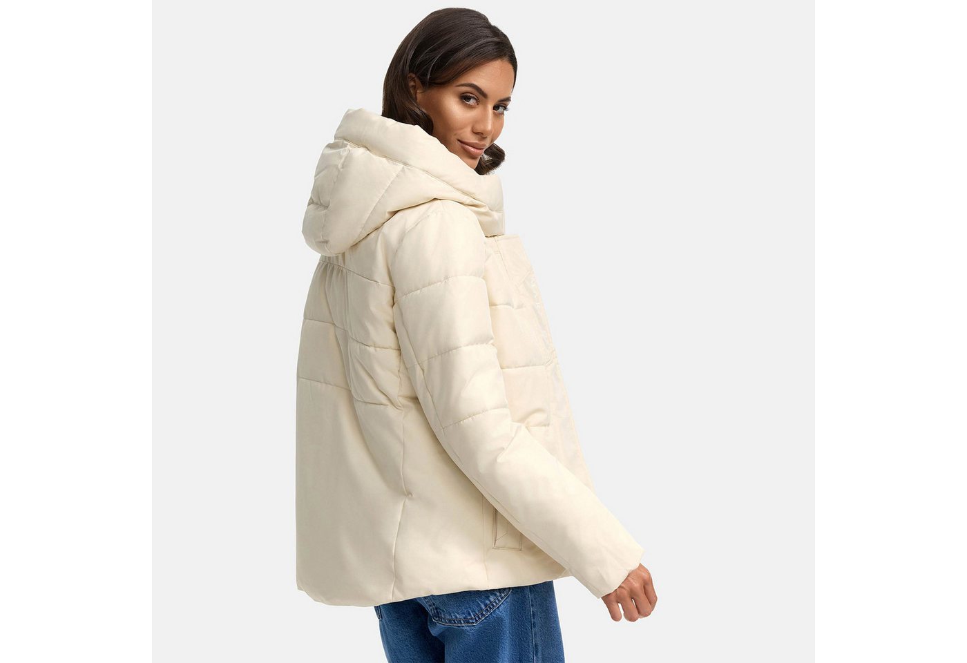 Marikoo Outdoorjacke Elira mit warmem Teddyfell