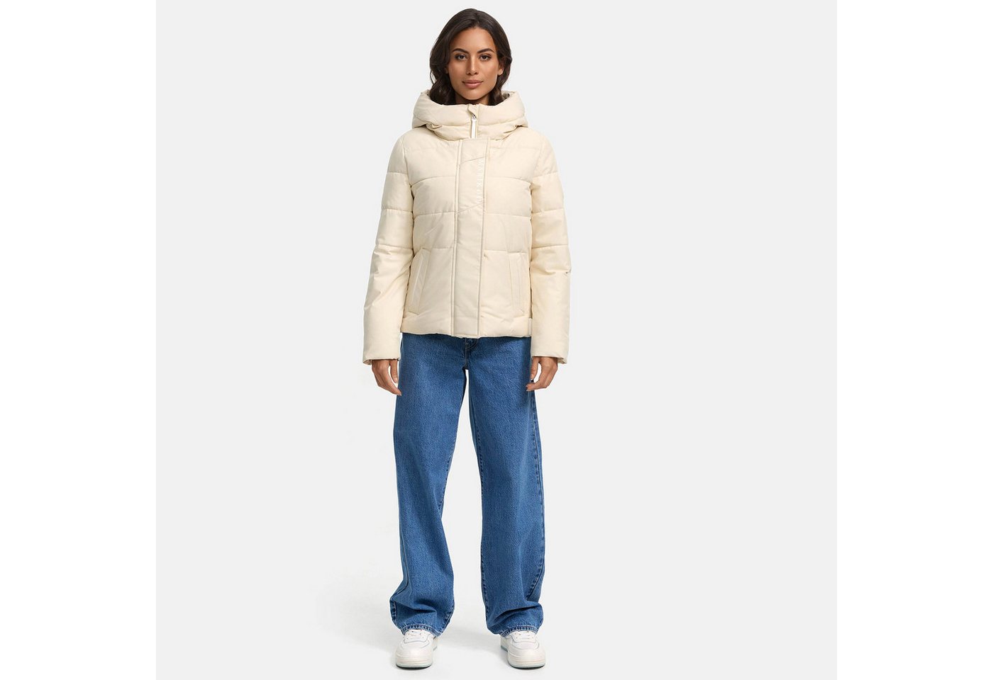 Marikoo Outdoorjacke Elira mit warmem Teddyfell Bild 3