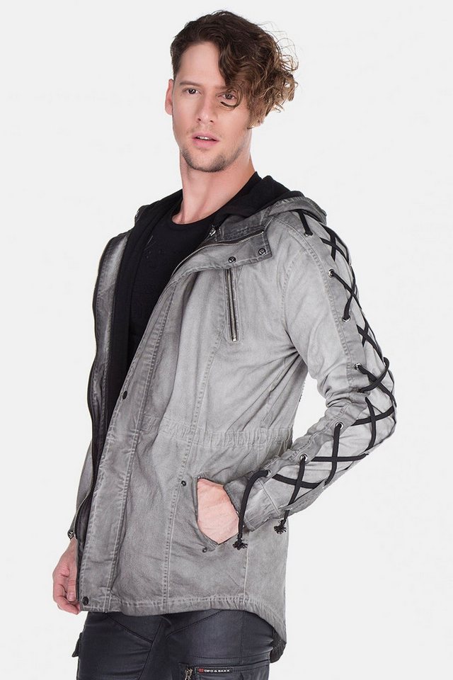 Cipo & Baxx Outdoorjacke Jacke mit Rückendetail, CJ-183 Bild 2