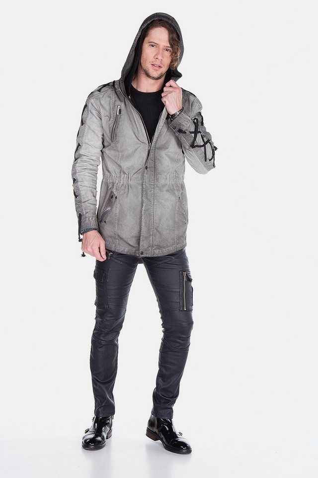 Cipo & Baxx Outdoorjacke Jacke mit Rückendetail, CJ-183 Bild 3