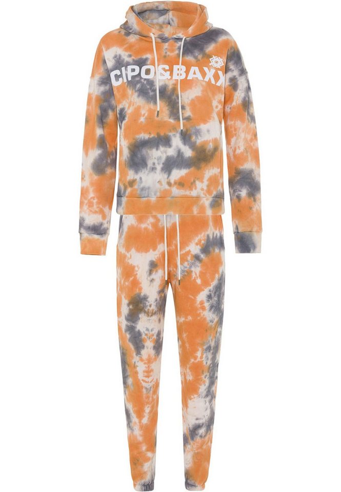 Cipo & Baxx Trainingsanzug Homewear (1-tlg), mit praktischen Seitentaschen, WLR149 Bild 4